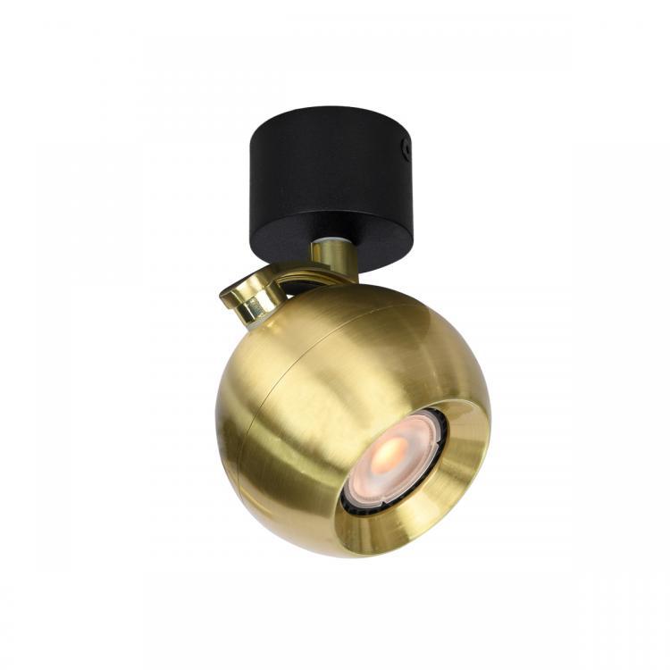 ITALUX LAMPA SUFITOWA SPOT REFLEKTOR LAFIN SPL-45379-1R-BK-GD BLACK/GOLD